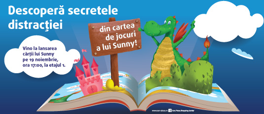 Lansare-carte-Sunny_Descopera secretele distracției - Sun Plaza Mall