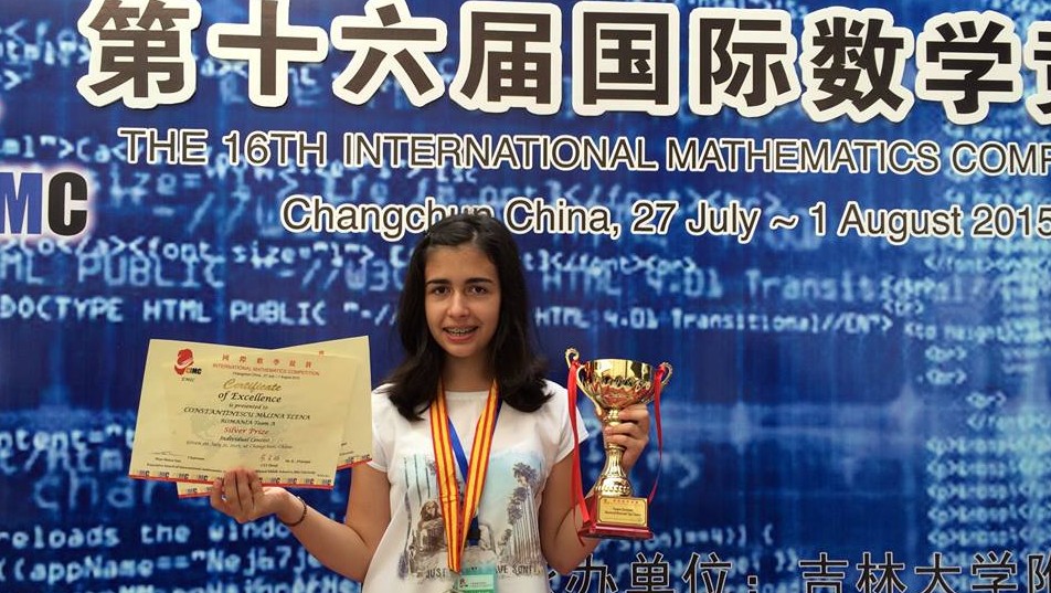 Mădălina Constantinescu-International Mathematics Competition