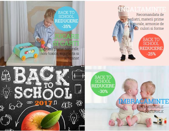 Naturici - produse back to school